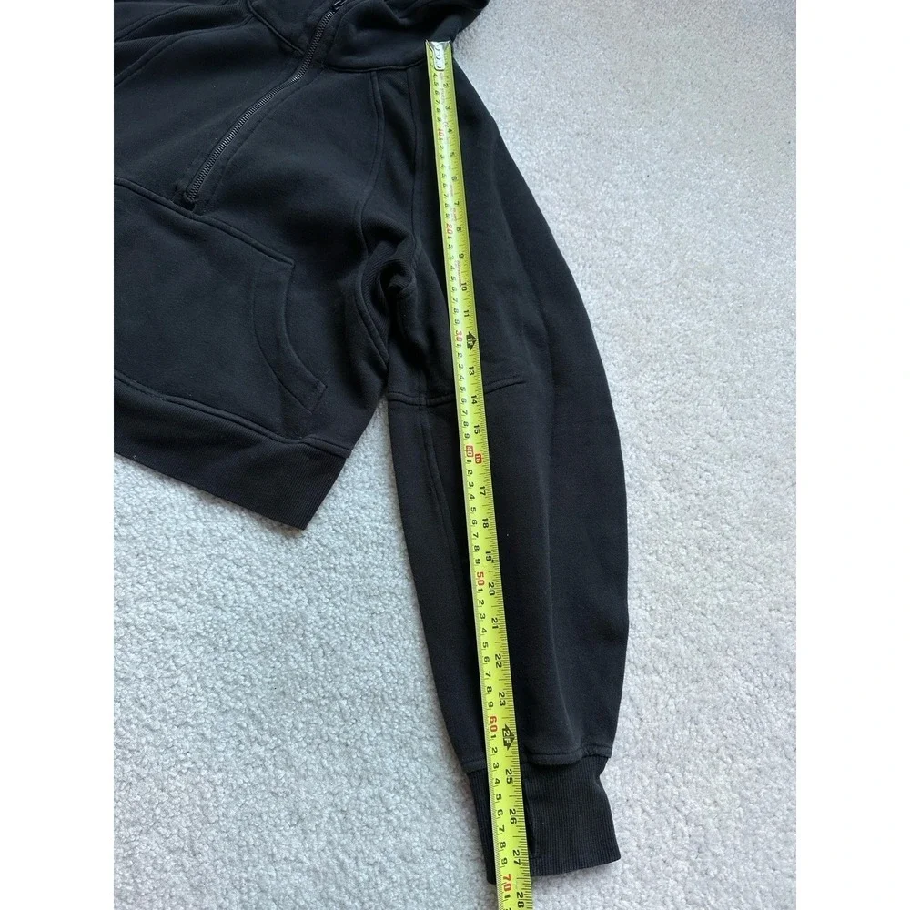 Lululemon Scuba Oversized Half-Zip Hoodie XS/S Black